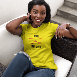 Nome do produto Baby Long Feminina Eu Sou Uma Silva – Nome Que Representa (Quality Adulto)