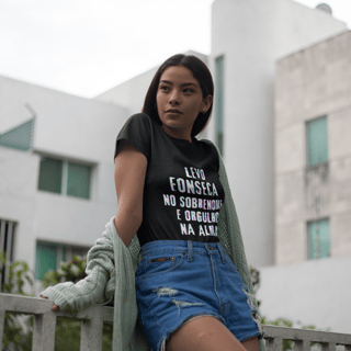 Nome do produto Baby Long Fonseca no Nome, Orgulho na Alma (Malha Quality)