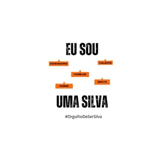 Nome do produto Camiseta Feminina Infanto-Juvenil Eu Sou uma Silva – Nome Que Representa (Quality Infantil - 10 a 14anos)