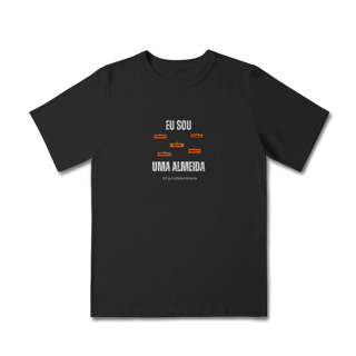 Nome do produto Camiseta Infantil Feminina Eu Sou Uma Almeida – Nome Que Representa (Quality Infantil - 2 a 8 anos)