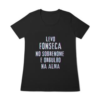 Nome do produto Baby Long Fonseca no Nome, Orgulho na Alma (Malha Quality)