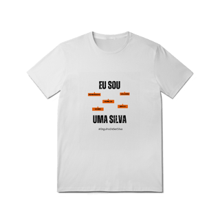 Nome do produto Camiseta Feminina Eu Sou Uma Silva – Nome Que Representa (Quality Adulto)