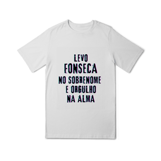 Nome do produto Camiseta Unissex Infanto-Juvenil Fonseca no Nome, Orgulho na Alma (Malha Quality)