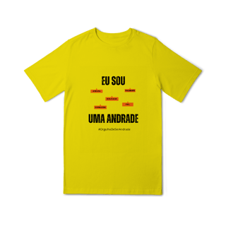 Nome do produto Camiseta Feminina Infanto-Juvenil Eu Sou uma Andrade – Nome Que Representa (Quality Infantil - 10 a 14 anos)