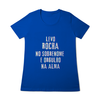 Nome do produto Baby Long Rocha no Nome, Orgulho na Alma (Malha Quality)