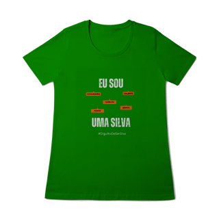 Nome do produto Baby Long Feminina Eu Sou Uma Silva – Nome Que Representa (Quality Adulto)
