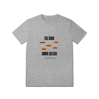 Nome do produto Camiseta Feminina Eu Sou Uma Silva – Nome Que Representa (Quality Adulto)