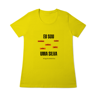Nome do produto Baby Long Feminina Eu Sou Uma Silva – Nome Que Representa (Quality Adulto)
