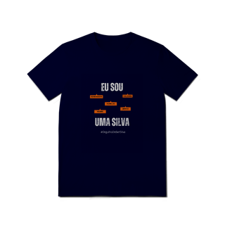 Nome do produto Camiseta Feminina Eu Sou Uma Silva – Nome Que Representa (Quality Adulto)