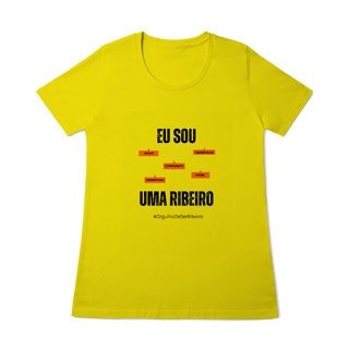Nome do produto Baby Long Feminina Eu Sou Uma Ribeiro – Nome Que Representa (Quality Adulto)