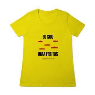 Nome do produto Baby Long Feminina Eu Sou Uma Freitas – Nome Que Representa (Quality Adulto)