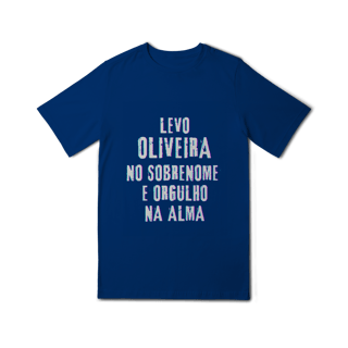 Nome do produto Camiseta Unissex Infanto-Juvenil Oliveira no Nome, Orgulho na Alma (Malha Quality)