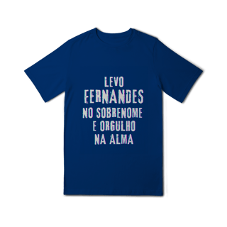 Nome do produto Camiseta Unissex Infanto-Juvenil Fernandes no Nome, Orgulho na Alma (Malha Quality)