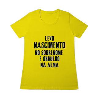 Nome do produto Baby Long Nascimento no Nome, Orgulho na Alma (Malha Quality)