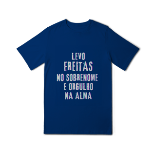 Nome do produto Camiseta Unissex Infanto-Juvenil Freitas no Nome, Orgulho na Alma (Malha Quality)