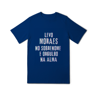 Nome do produto Camiseta Unissex Infanto-Juvenil Moraes no Nome, Orgulho na Alma (Malha Quality)