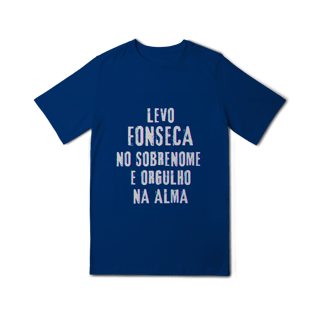 Nome do produto Camiseta Unissex Infanto-Juvenil Fonseca no Nome, Orgulho na Alma (Malha Quality)