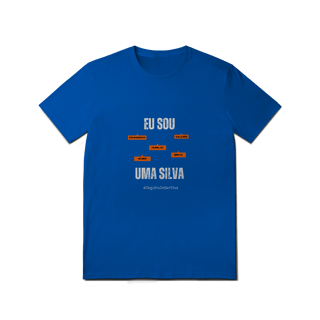 Nome do produto Camiseta Feminina Eu Sou Uma Silva – Nome Que Representa (Quality Adulto)