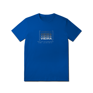 Nome do produto Camiseta Unissex “Vieira, Mais que um Sobrenome, um Legado!” – Vista o Legado (Malha Quality)