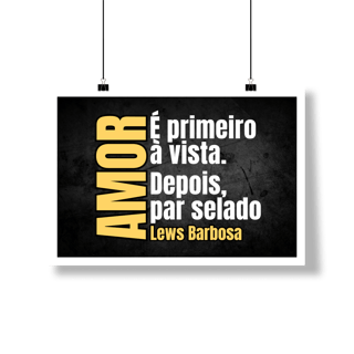 Nome do produto Poster Paisagem - Par Selado