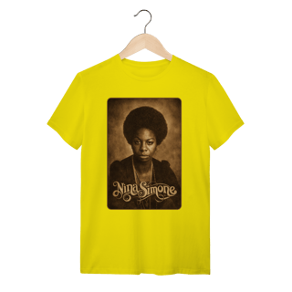 Nome do produto Nina Simone 01  - Camiseta Clássica