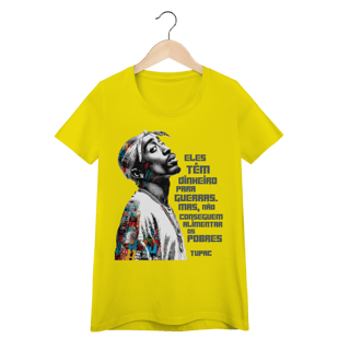 Nome do produto Frase do Tupac - Camiseta Baby Look
