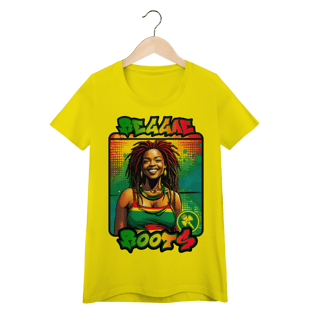 Nome do produto Reggae Roots - Camiseta Baby Look