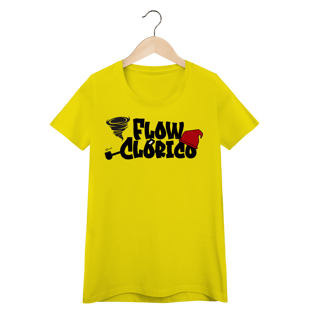 Nome do produto Flow Clórico - Camiseta Baby Look