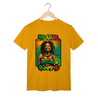 Nome do produto Reggae Roots - Camiseta Malha Cardada