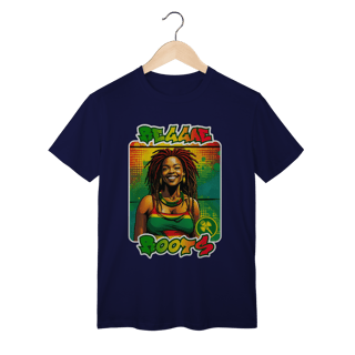Nome do produto Reggae Roots - Camiseta Malha Cardada