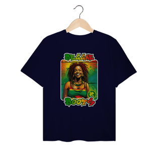 Nome do produto Reggae Roots - Camiseta Plus Size