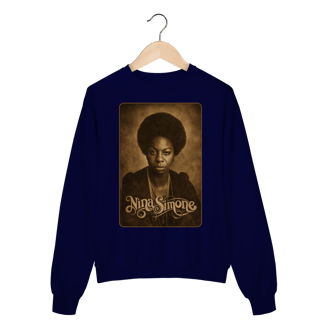 Nome do produto Nina Simone 01 - Moletom Suéter