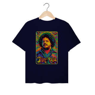 Nome do produto Tim Maia - Camiseta Plus Size