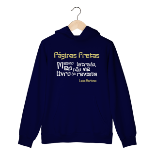 Nome do produto Páginas Pretas - Moletom Canguru