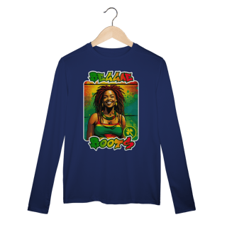 Nome do produto Reggae Roots - Camiseta Manga Longa Sport Dry UV