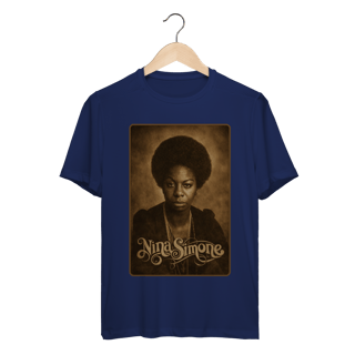 Nome do produto Nina Simone 01 - Camiseta Sport Dry UV