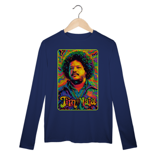 Nome do produto Tim Maia Psicodélico - Camiseta Manga Longa Sport Dry UV