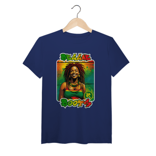 Nome do produto Reggae Roots - Camiseta de Algodão Peruano
