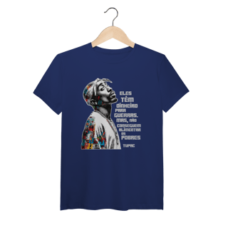 Nome do produto Frase do Tupac - Camiseta de Algodão Peruano