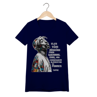 Nome do produto Frase do Tupac - Camiseta Baby Look