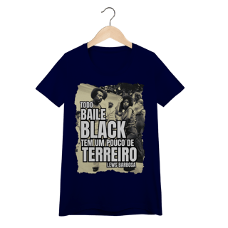 Nome do produto Baile Black (Soul Train) - Camiseta Baby Look