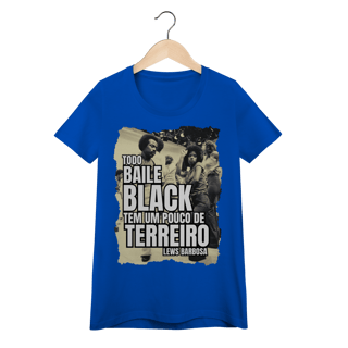 Nome do produto Baile Black (Soul Train) - Camiseta Baby Look