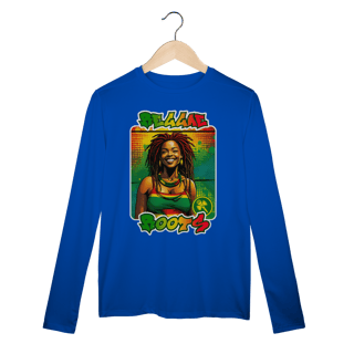 Nome do produto Reggae Roots - Camiseta Manga Longa Sport Dry UV
