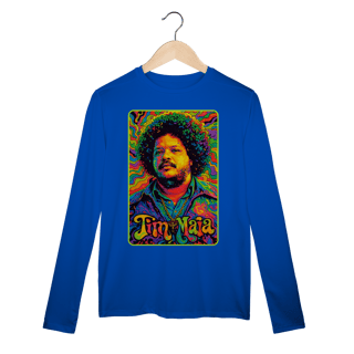 Nome do produto Tim Maia Psicodélico - Camiseta Manga Longa Sport Dry UV