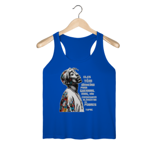 Nome do produto Frase do Tupac - Regata Feminina Sport Dry UV