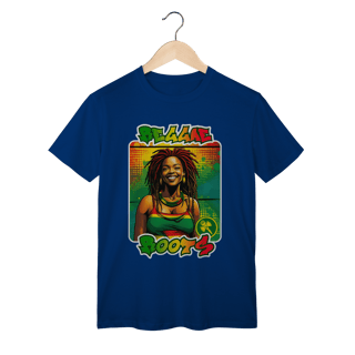 Nome do produto Reggae Roots - Camiseta Malha Cardada