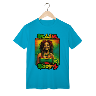 Nome do produto Reggae Roots - Camiseta Malha Cardada