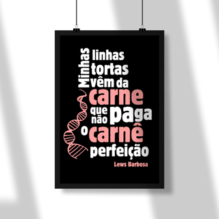 Nome do produto Carnê Perfeição - Poster Retrato