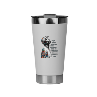 Nome do produto Frase do Tupac - Copo Térmico