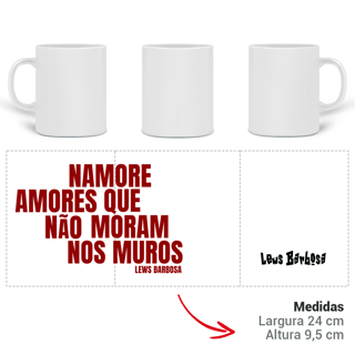 Nome do produto Namore Amores - Caneca